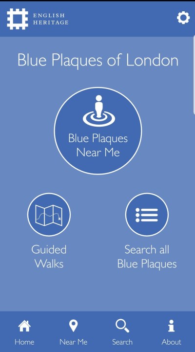English Heritage, Blue Plaques of London App