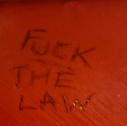 Reading Prison graffiti