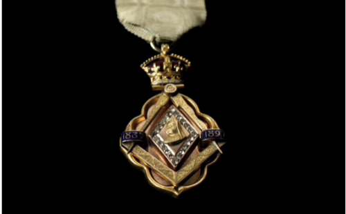 Queen Victoria Diamond Jubilee Masonic Badge