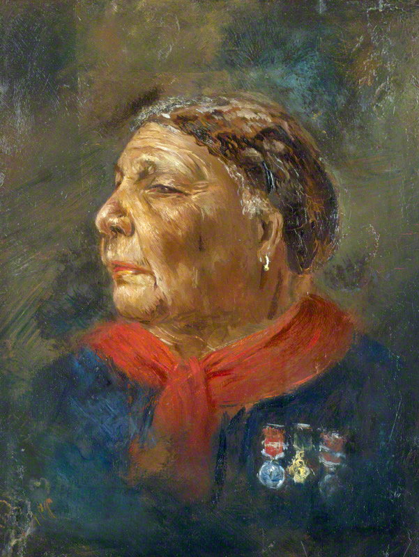 NPG 6856; Mary Jane Seacole (nÈe Grant) by Albert Charles Challen